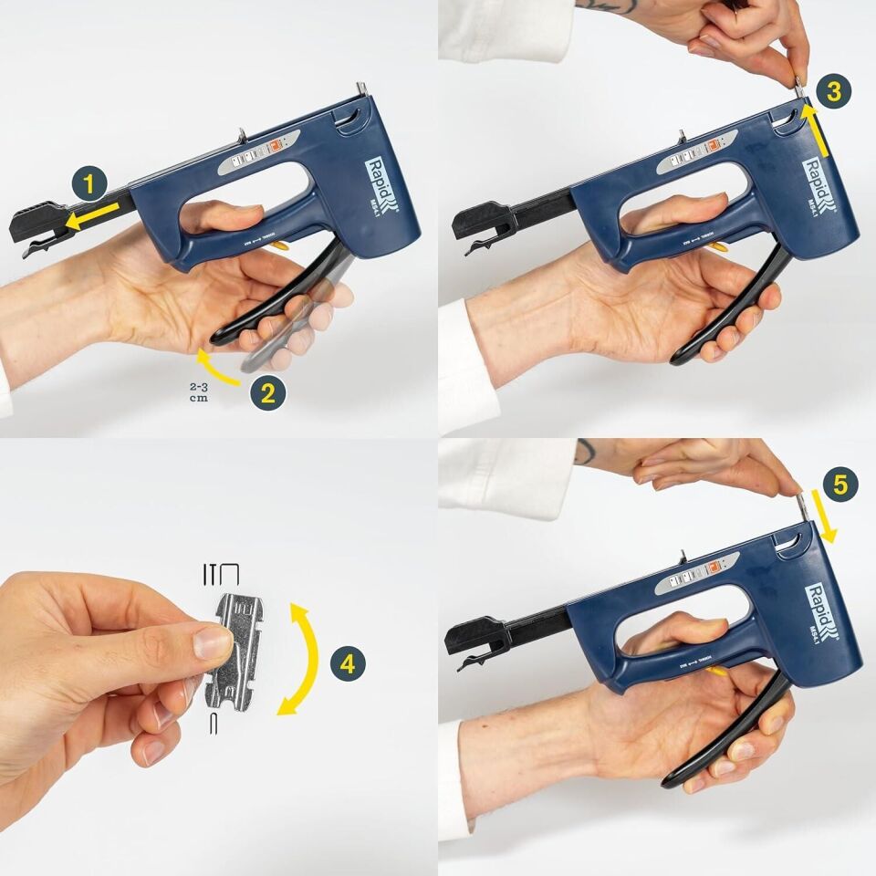 Rapid MS4.1 Çok Fonksiyonlu Mekanik Zımba Ve Çivi Tabancası