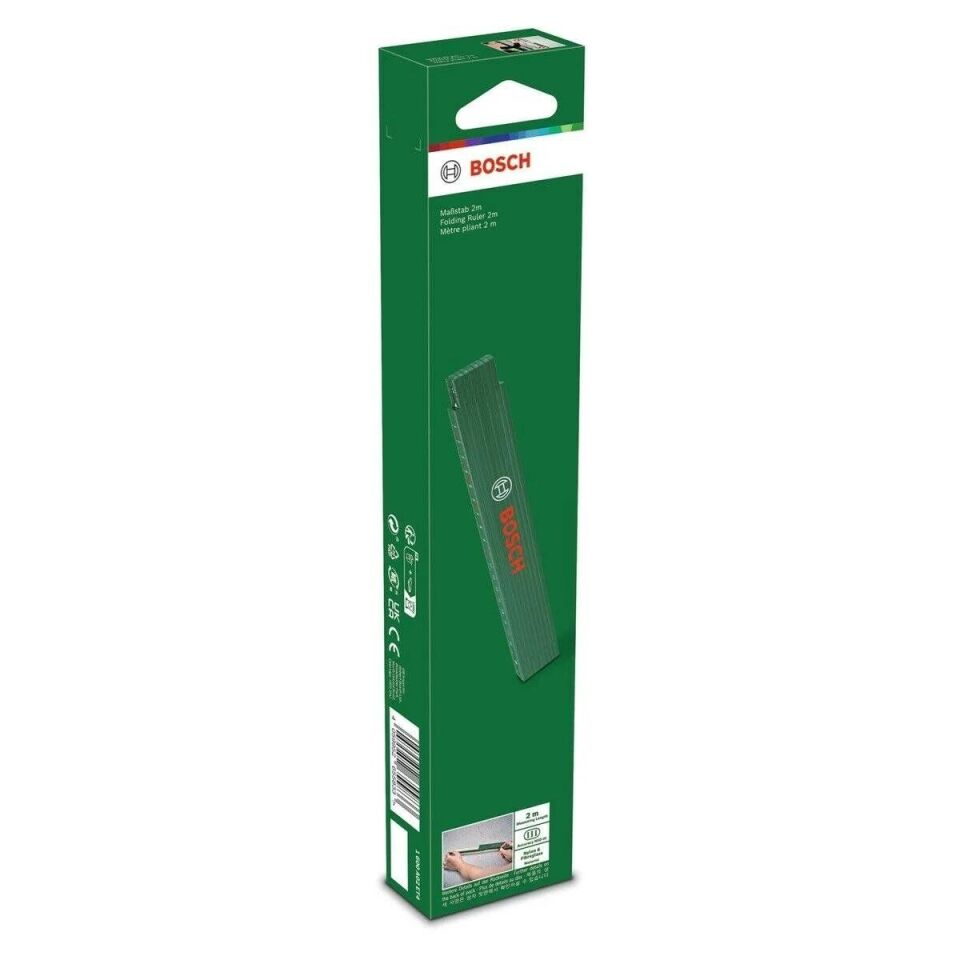 Bosch 1600A02ET4 Plastik Fiberglas Katlanır Metre 2 Metre