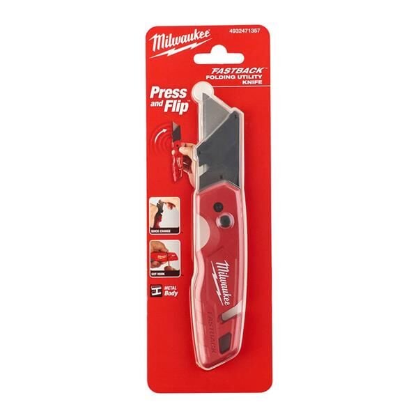 Milwaukee FASTBACK Çevirmeli Maket Bıçağı 4932471357