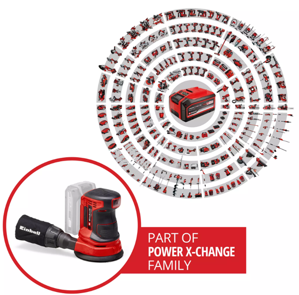 Einhell Te-Rs 18 Lİ-Solo Eksantrik Zımpara 4462010