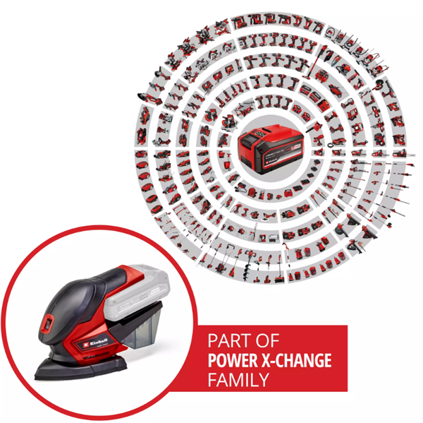 Einhell Te-Os 18/150 Li Solo Titreşim Zımpara 4460708