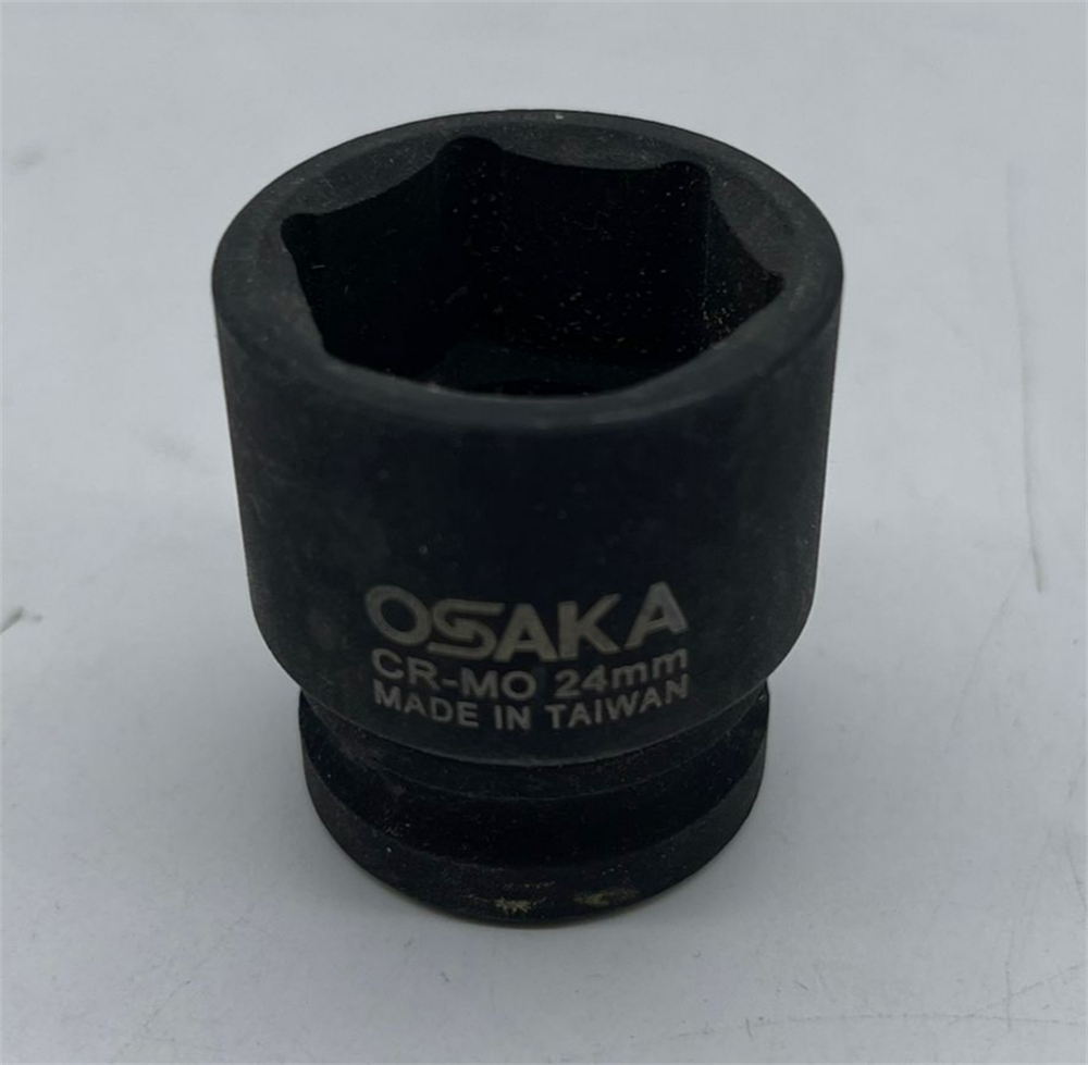 Osaka Havalı Lokma Kısa 1/2 24 Mm Siyah