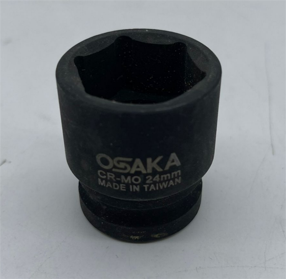 Osaka Havalı Lokma Kısa 1/2 24 Mm Siyah