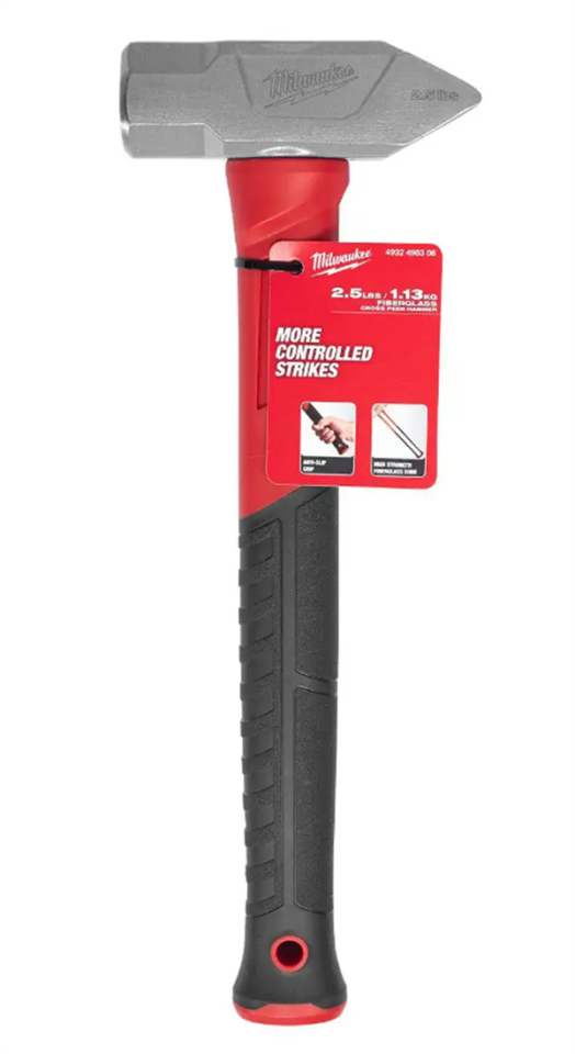 Milwaukee Fiber Saplı Çapraz Çekiç 1810 Gr 4932498308