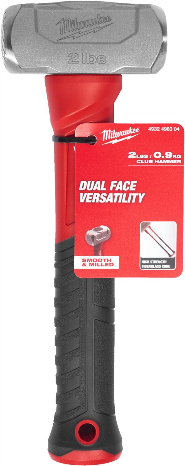 Milwaukee Fiber Saplı Club Çekiç 910 GR 4932498304