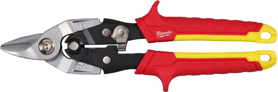 Milwaukee Kaportacı Makası Düz Kısa 210 mm 4932499010