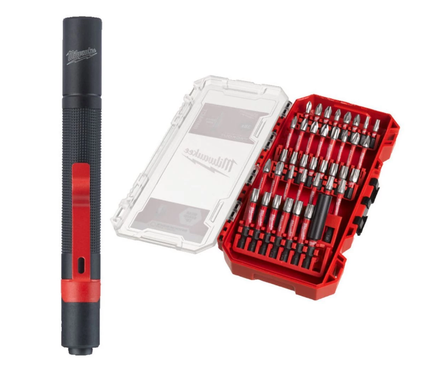 Milwaukee Bits Uç Set 39 Parça Led Fener 4932860932