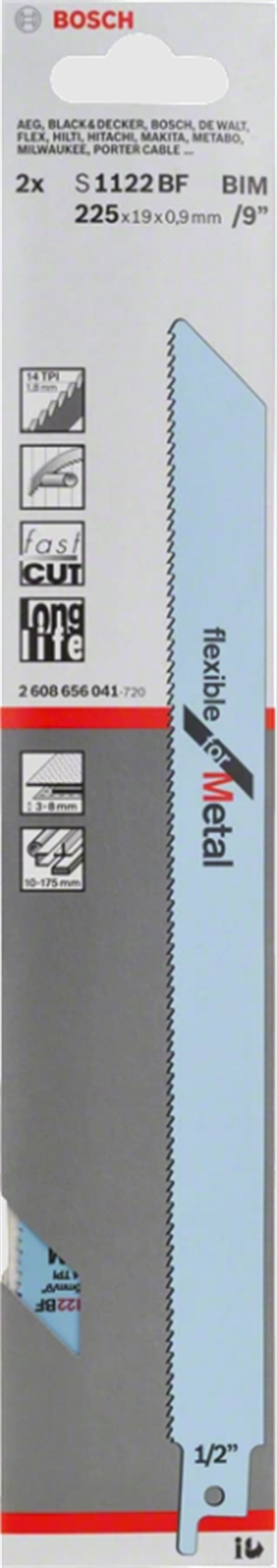 Bosch Tilki Kuyruğu Bıçağı S1122bf