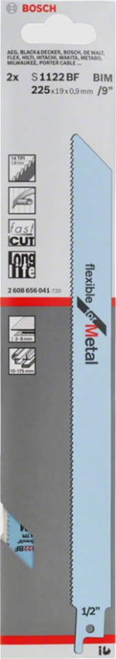 Bosch Tilki Kuyruğu Bıçağı S1122bf