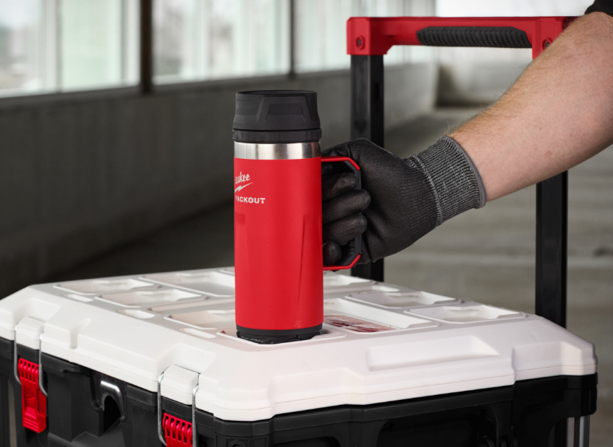 Milwaukee Packout Termos Bardak 532 ML Kırmızı 4932493471