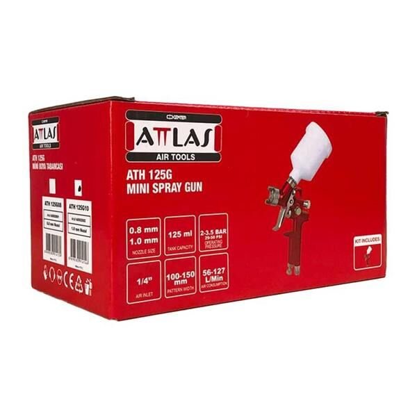 Attlas Mini Sprey Boya Tabancası ATH 125G08