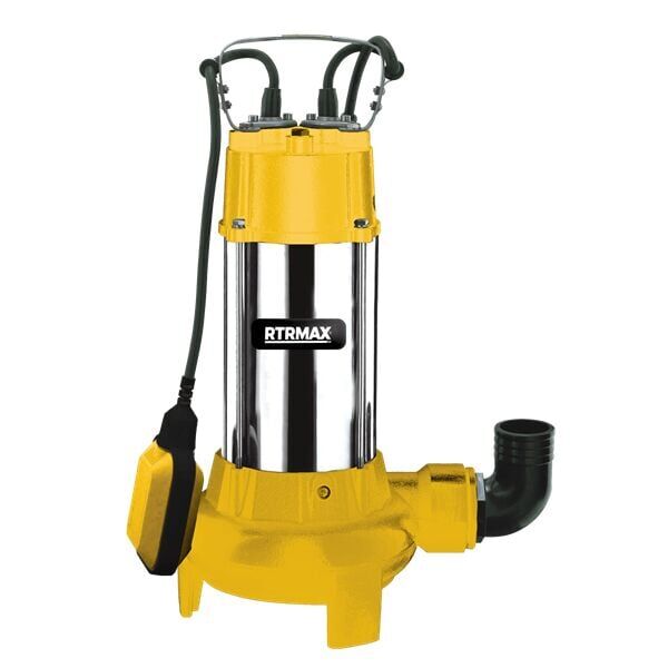Rtrmax Rtm842 1100W 8 M Atık Su (Foseptik) Dalgıç Pompa - Bıçaklı