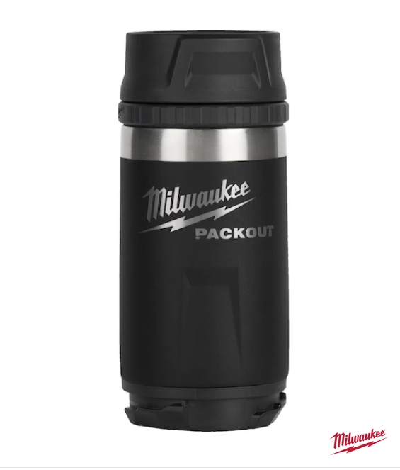 Milwaukee Packout Termos Bardak 355 ML Siyah 4932498978