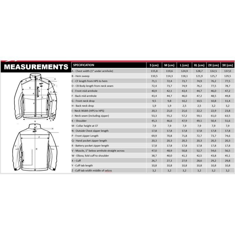 Milwaukee M12 HPJbl2-0 XL Isıtıcılı Puffer Mont Siyah 4932480074