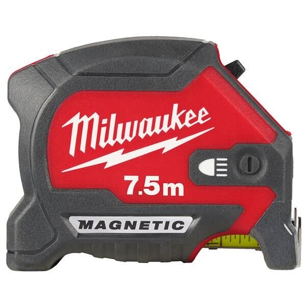 Milwaukee Manyetik Şerit Metre Led Işıklı 7.5MT 4932492469