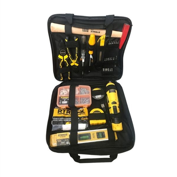 Rtrmax 160 Parça Akülü Tornavida El Aleti Seti RTK1001