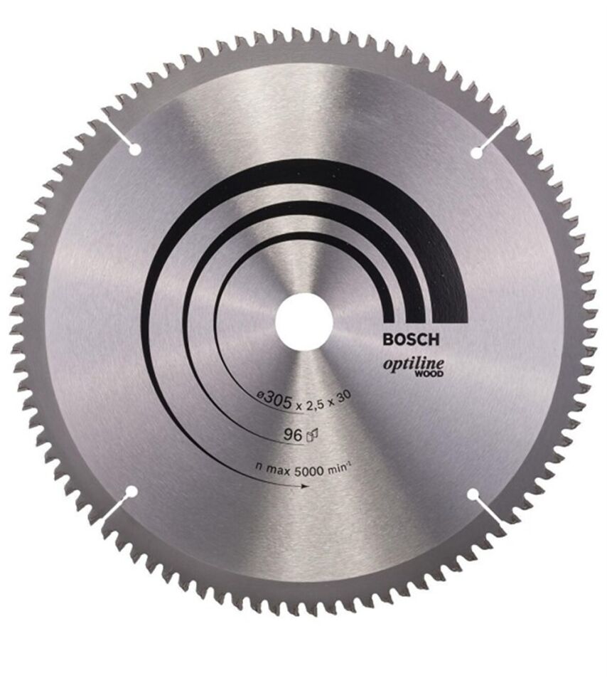 Bosch Optiline Ahşap Daire Testere Bıçağı 305x30 mm (96 Diş)