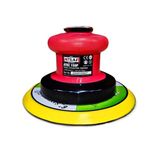 Attlas ATHZ 150 mm Havalı Eksantrik Endüstriyel Zımpara Makinası A0501013