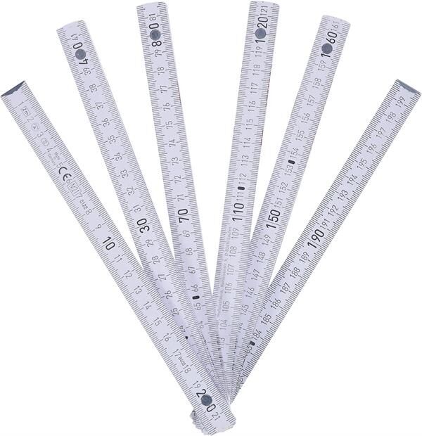 Milwaukee Ahşap Katlanır Metre 2 MT 4932459302