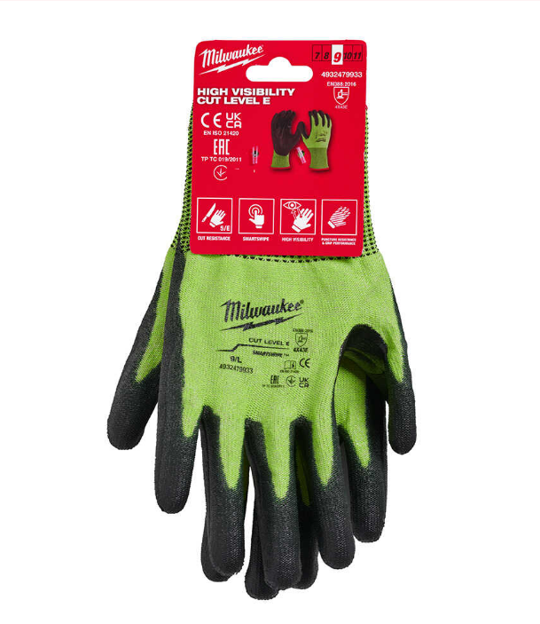 Milwaukee 5.Derece Kesik Korumalı Eldiven 9/L 4932479933