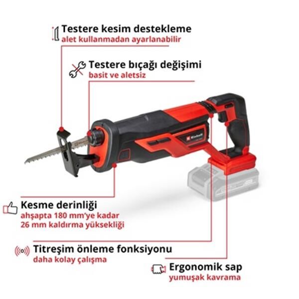 Einhell TE-AP 18/26 Lİ Solo Kılıç Testere 4326290