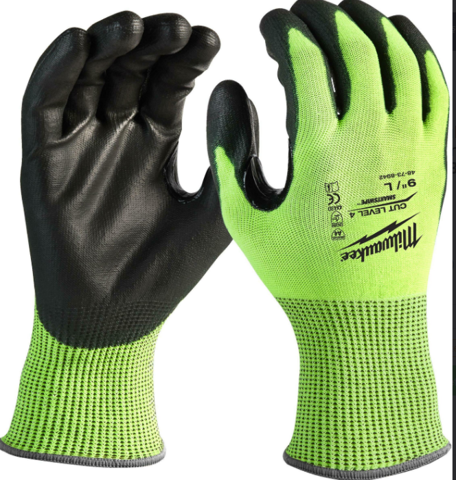 Milwaukee 4.Derece Kesik Korumalı Eldiven 9/L 4932479928