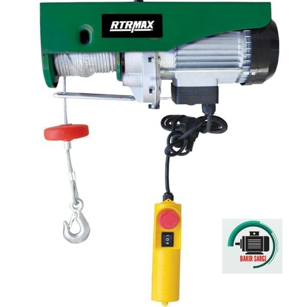 Rtrmax Rtm490A Elektrikli Vinç - Bakır Sargı
