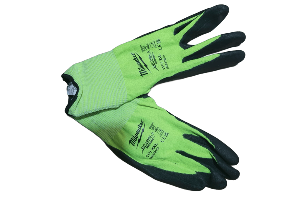 Milwaukee 3.Derece Kesik Korumalı Nitril Eldiven 11/XXL PK(12) 4932479023