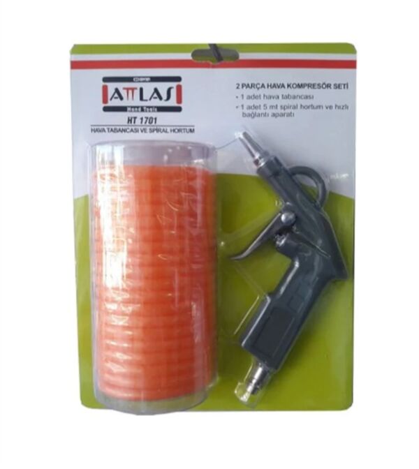 Attlas 2 Parça Hava Kompresör Seti HT1701