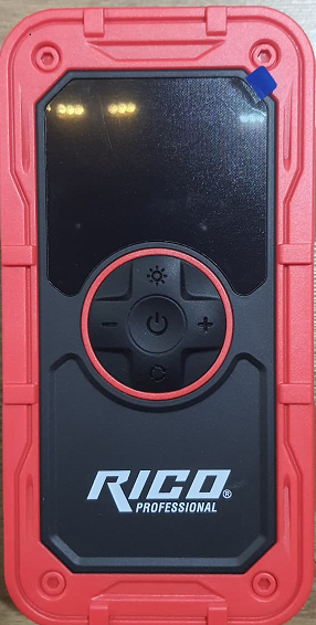 Rıco Akü Şoklama Şarjlı Hava Kompresörü 12000Mah 022-RC4073