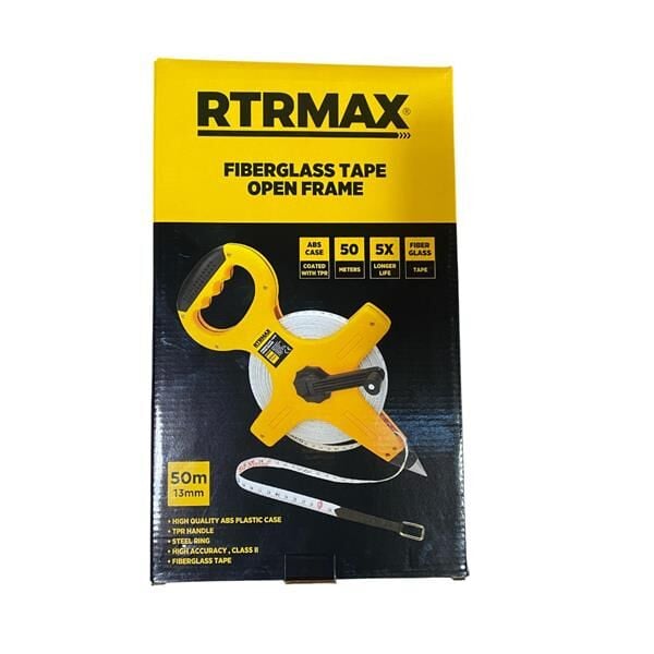 Rtrmax RH12250 Arazi Tipi Saplı Metre 13MM 50 MT