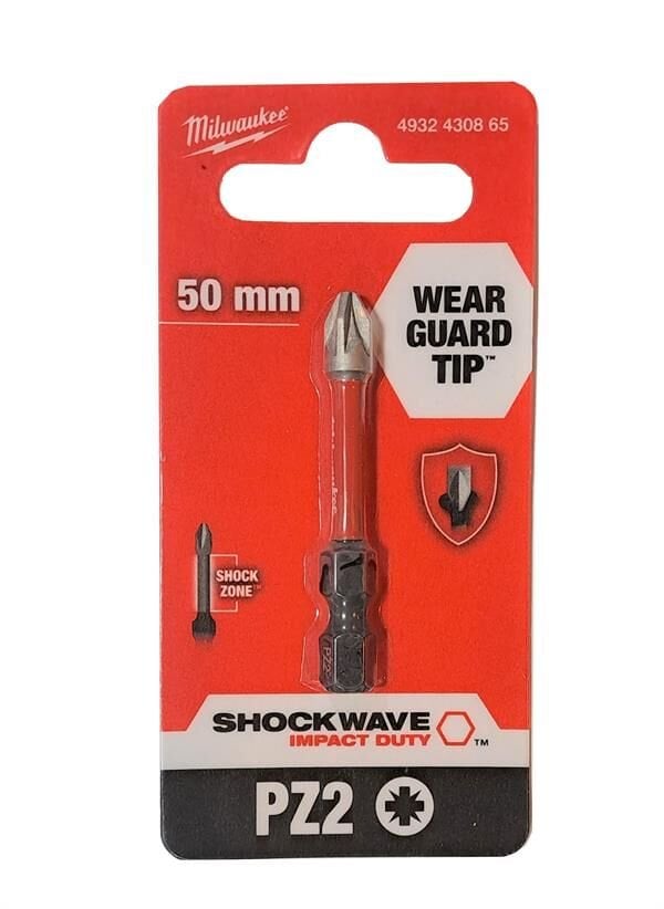 Milwaukee Yıldız Uç Pz2 50 Mm Blisterli 4932430865