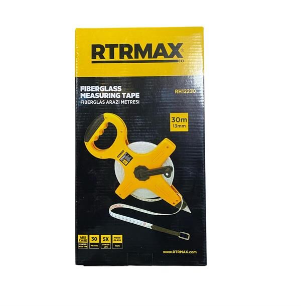Rtrmax RH12230 Arazi Tipi Saplı Metre 13MM 30 MT