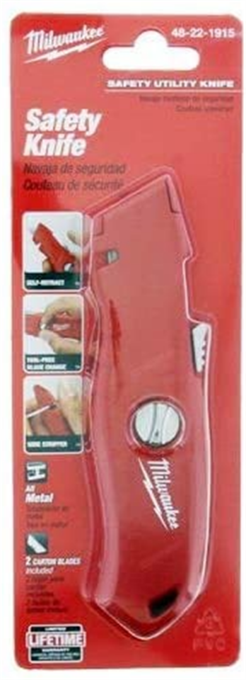 Milwaukee Geri Çekmeli Maket Bıçağı 4932471360