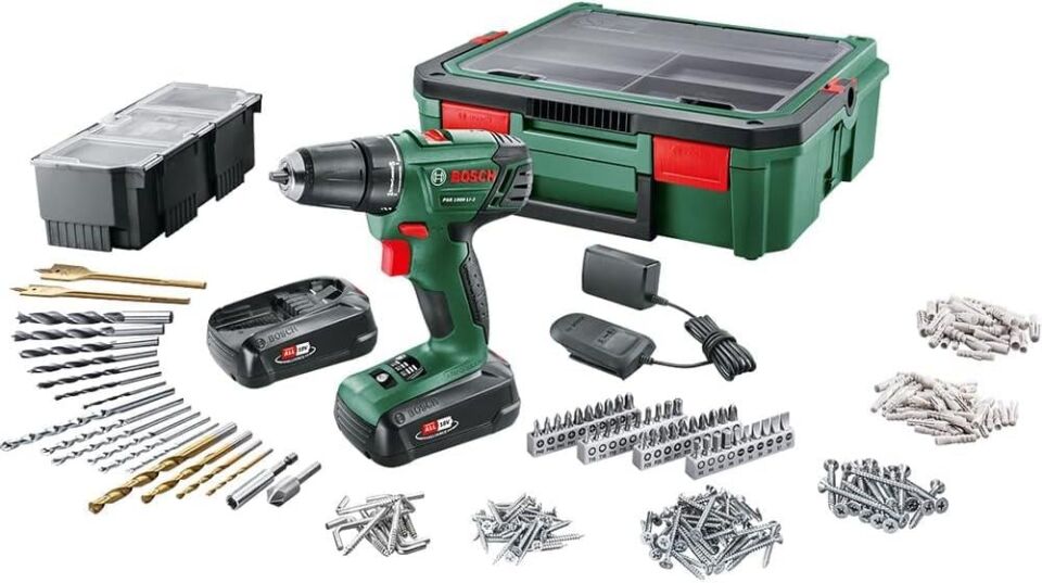 Bosch Şarjlı Matkap Psb 1800 Li-2 241 Parça 6082942S6N