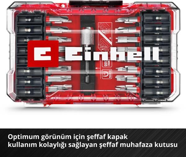 Einhell Bits Uç Seti 33 Parça 118903