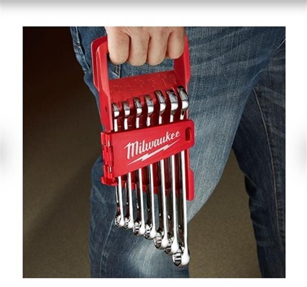 Milwaukee Kombine Anahtar Seti Metrik 7 Parça Max Bıte 48229407