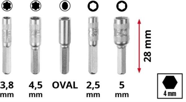 Einhell Hassas Bits Uç Set 33 Parça 115010