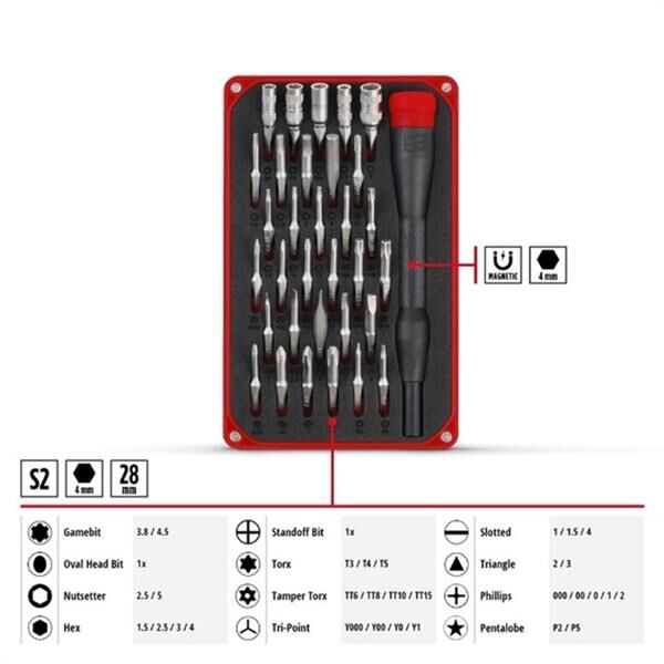 Einhell Hassas Bits Uç Set 33 Parça 115010