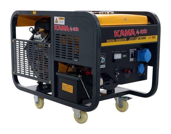 Kama KGL15000FE Benzinli 1 Fazlı 48 Amper Jeneratör 13,75 Kva