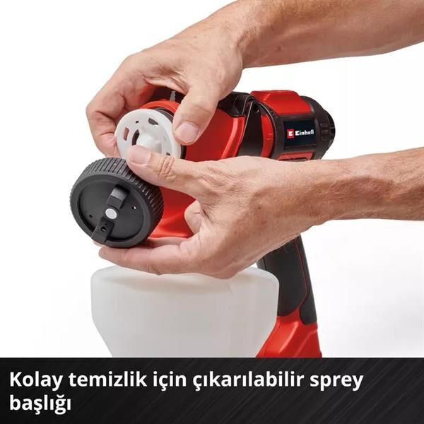 Einhell TE-SY 18/90 Lİ Solo Akülü Sprey Boya Tabanca Sistemi 4260040