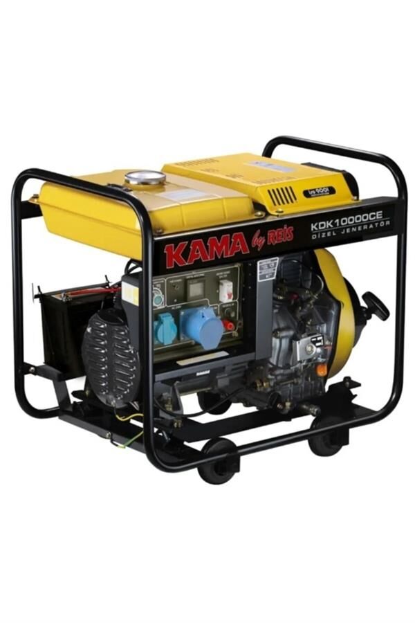 Kama KDK10000CE 9.4 KVA İpli Marşlı Dizel Monofaze Jeneratör 220V