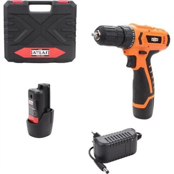 Attlas Akülü Matkap Eco V 12lı