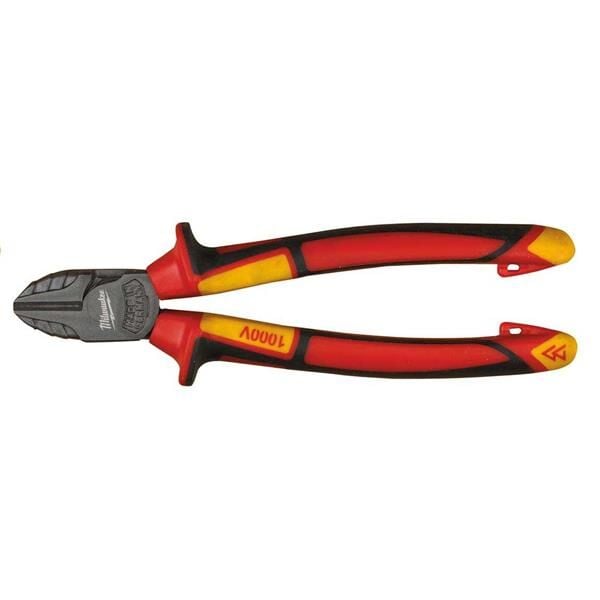 Milwaukee 180 Mm Ağır Hizmet Tipi VDE Elektrikçi, İzoleli Yan Keski  4932464568