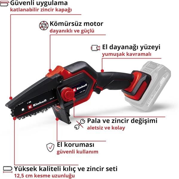 Einhell GE-PS 18/15 Lİ BL Solo Dal Budama Testeresi 4600040