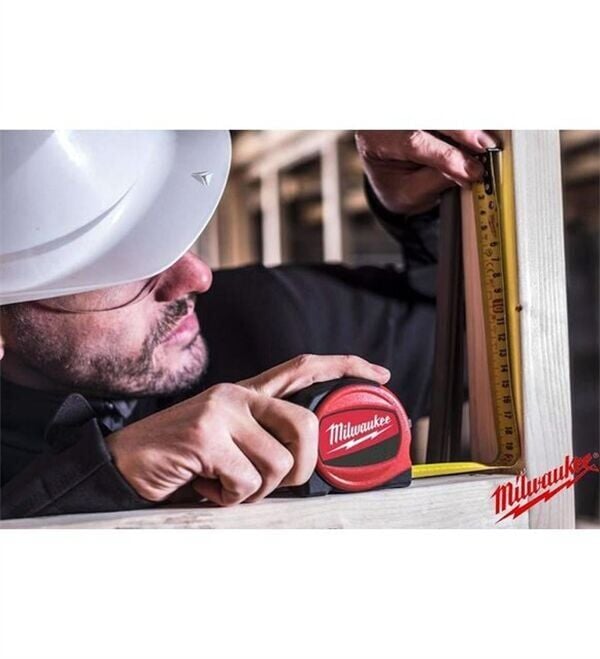 Milwaukee İnce Hafif Şerit Metre Slimline 3 MT/16MM 48227703