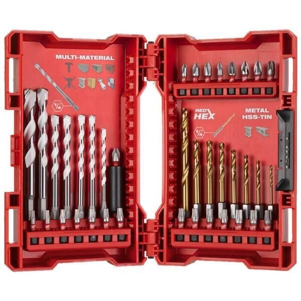 Milwaukee Darbeli Tornavida Matkap Ucu Seti 39 Parça 4932479853