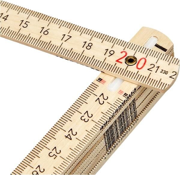 Milwaukee Katlanır Metre İnce Ahşap 2 MT 4932459303